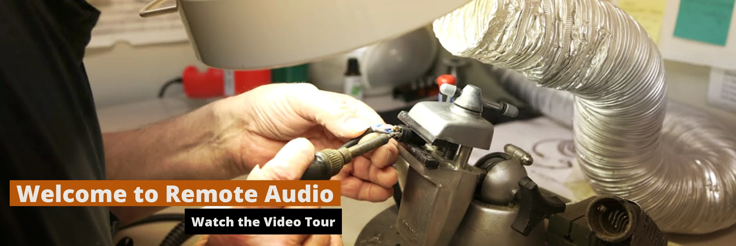 Welcome to Remote Audio. Watch the video tour.